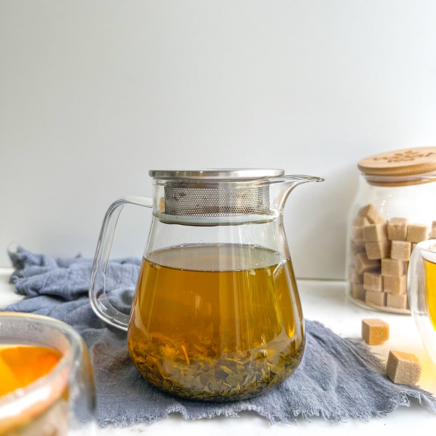 Tiny Glass Tea Pot 800Ml