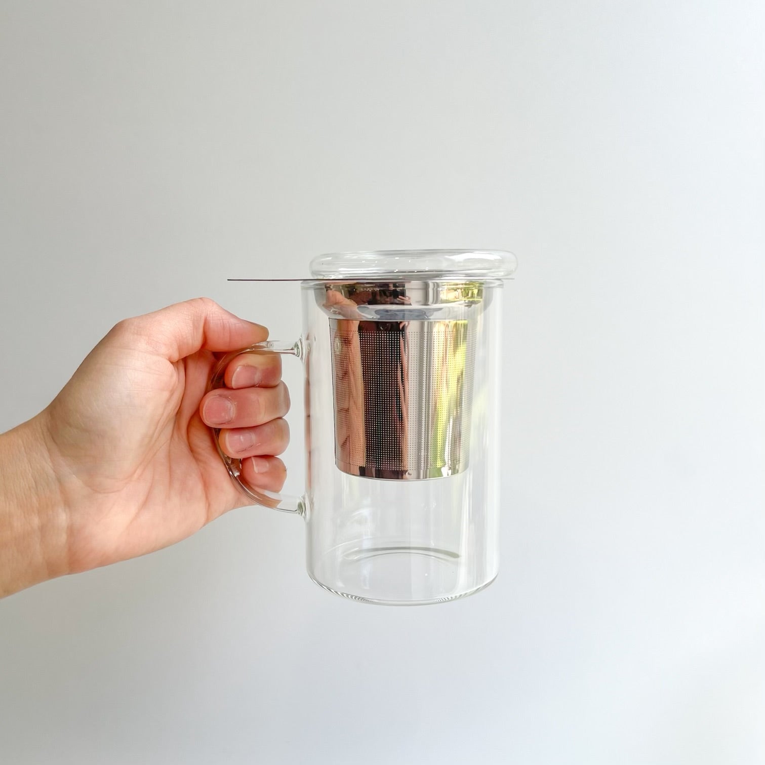 Glass Mug with Infuser 15Oz