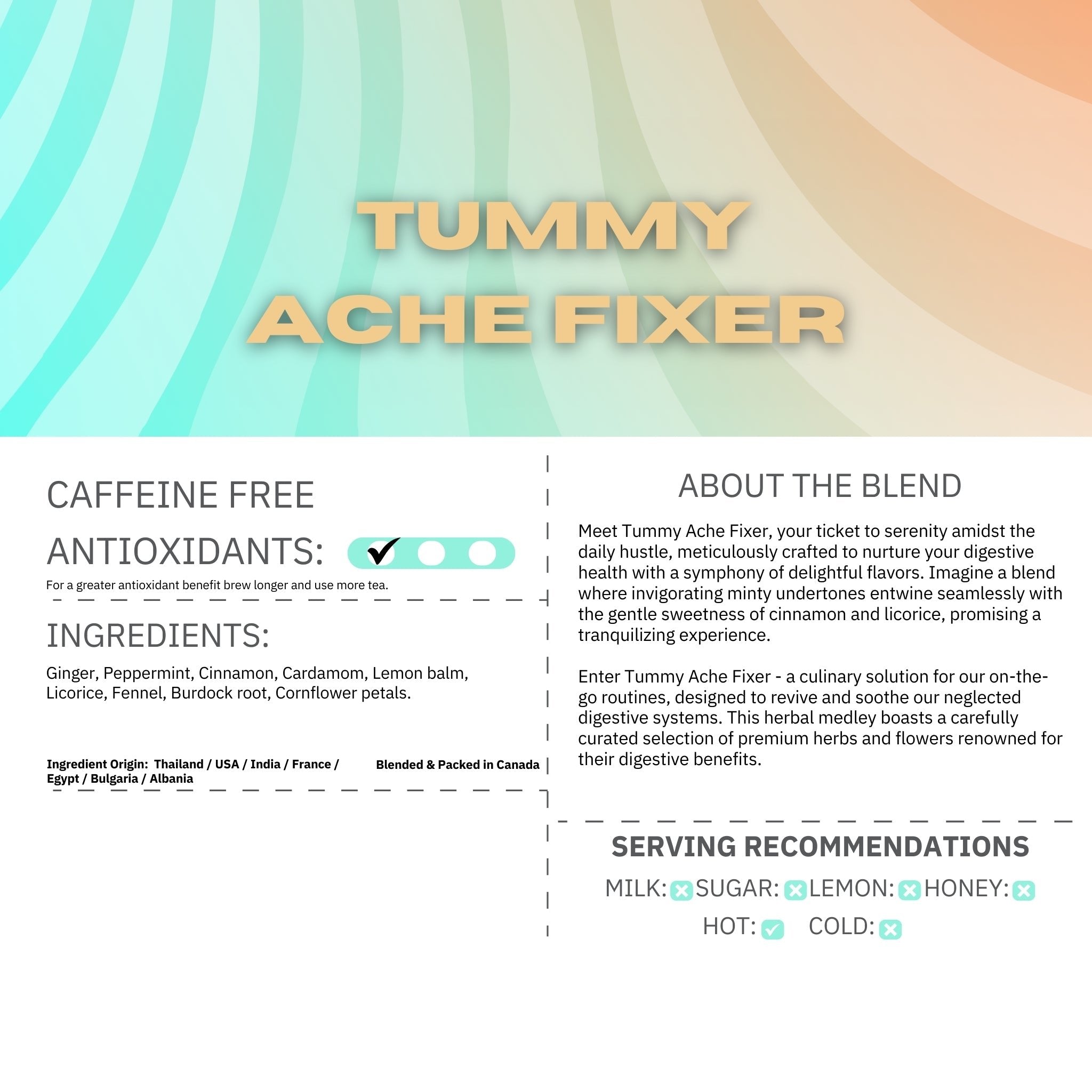 Belly BeCalm - Tummy Ache Fixer