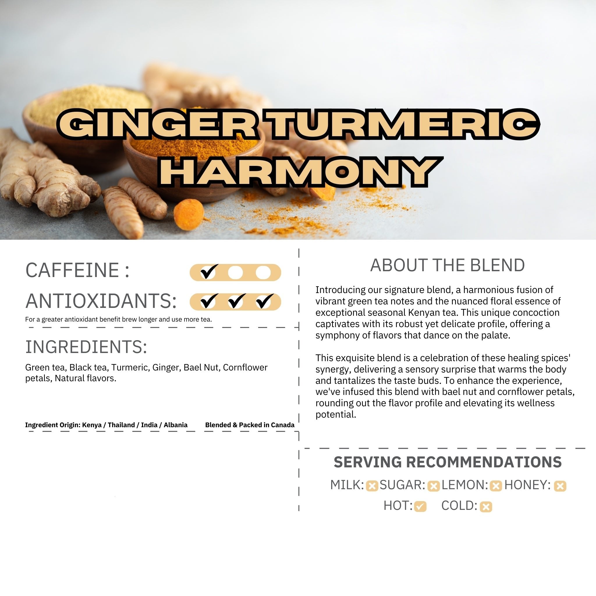 Ginger Turmeric - Ginger Turmeric Harmony