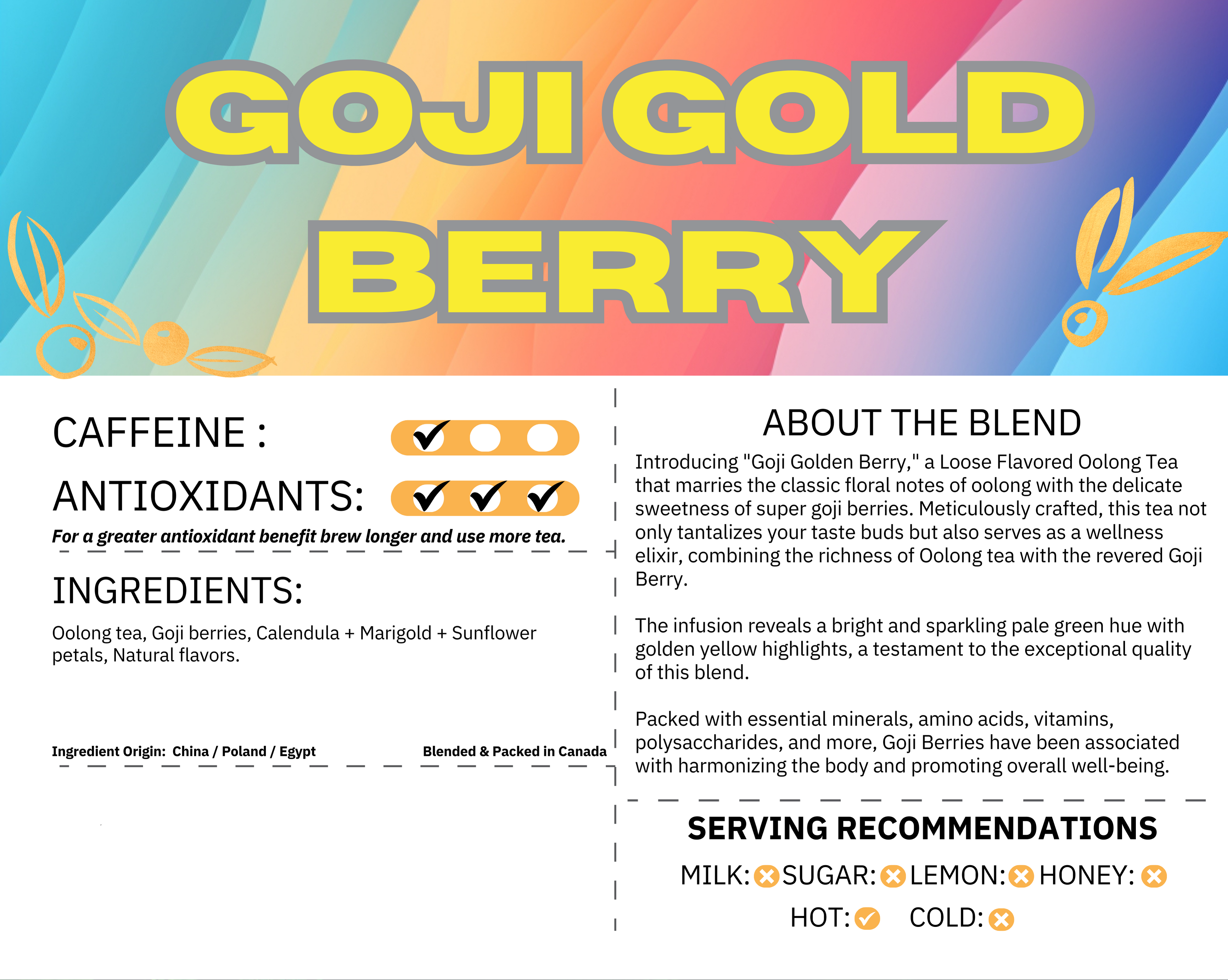 Goji Golden Berry